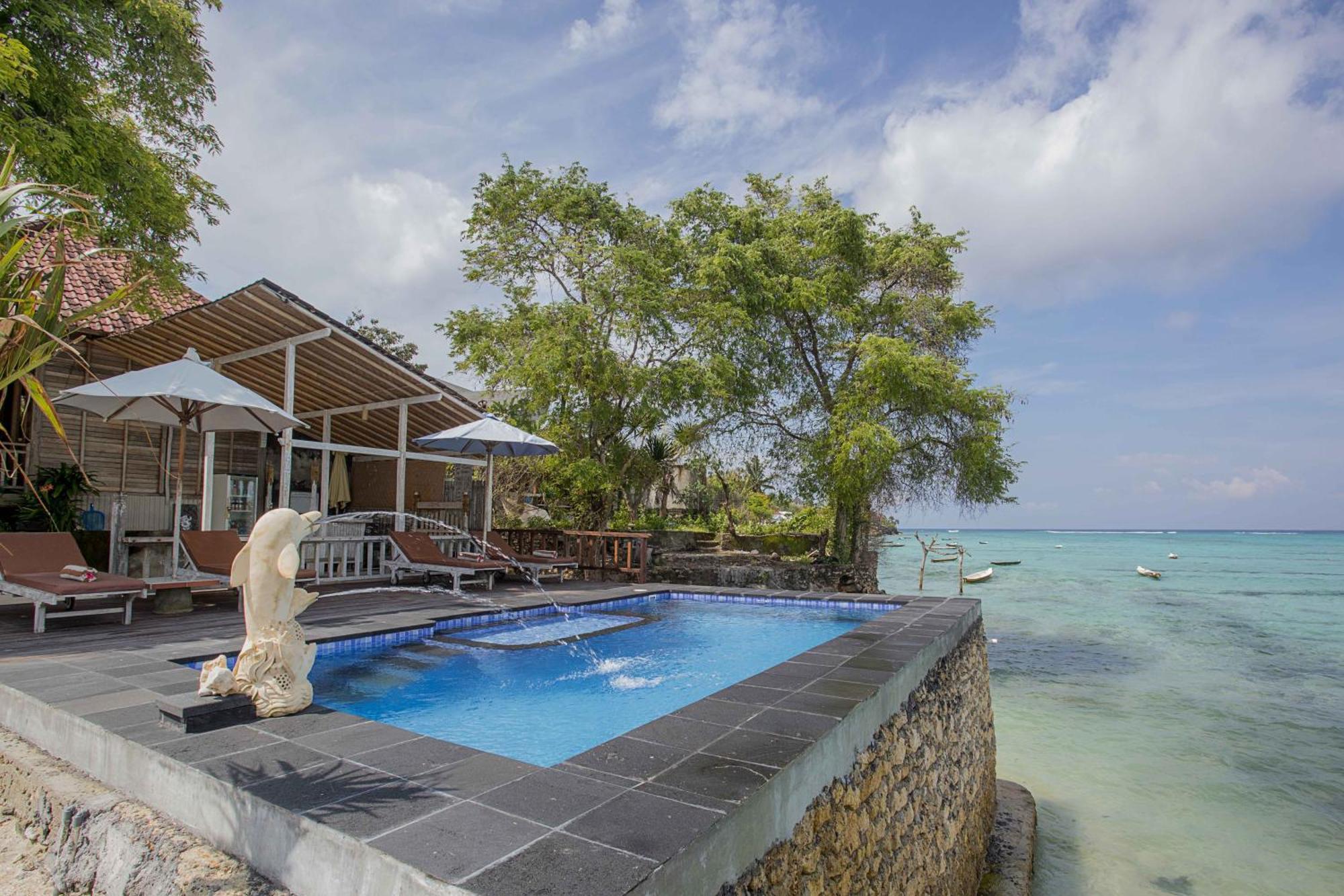 Wooden Beach Sunset Cottages นูซาเลมโบงัน ภายนอก รูปภาพ